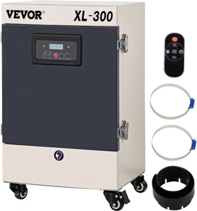 Main image of VEVOR Solder Fume Extractor, 330W 270 CFM Smoke Absorber, 6-Stage Filters 5 Speeds with Wireless Remote Control for Soldering, Laser Engraving and DIY Welding