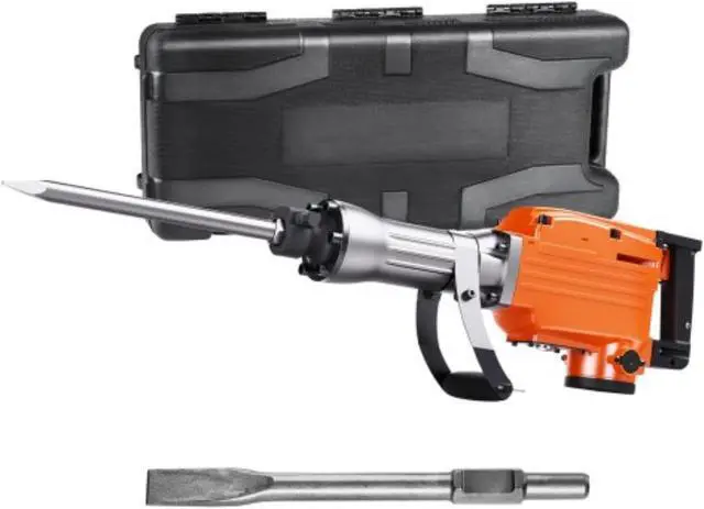 Main image of VEVOR Demolition Jack Hammer Concrete Breaker 2200W Electric Hammer 2 Chisel Bits