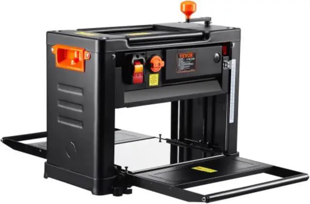 Main image of VEVOR Thickness Planer 13-Inch Two-Speed Three-Blade 15-Amp for woodworking