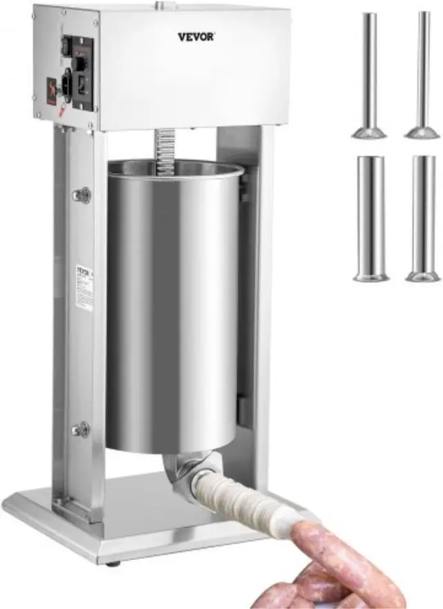 Main image of VEVOR Electric Sausage Stuffer 15L Variable Speed Sausage Maker Stainless Steel