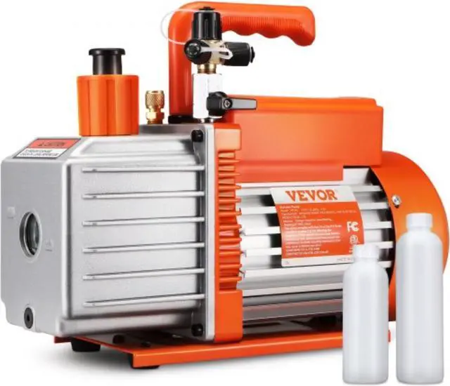 Main image of VEVOR 5 CFM Vacuum Pump Air Conditioning Vacuum Pump 2 Stage Rotary Vane HVAC