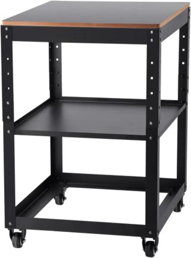 Main image of VEVOR Planer Stand, 100 lbs / 45 kg heavy loads, Three-Gear Height Adjustable Thickness Planer Table,with 4 Stable Casters & Storage Space, for most planers, saws, bench-top machines, power tools