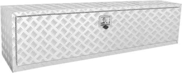 Main image of VEVOR Underbody Truck Box, 60"17"18" Pickup Storage Box, Heavy Duty Aluminum Diamond Plate Tool Box with Lock and Keys, Waterproof Trailer Storage Box with T-Handle Latch for Truck, Van, Trailer
