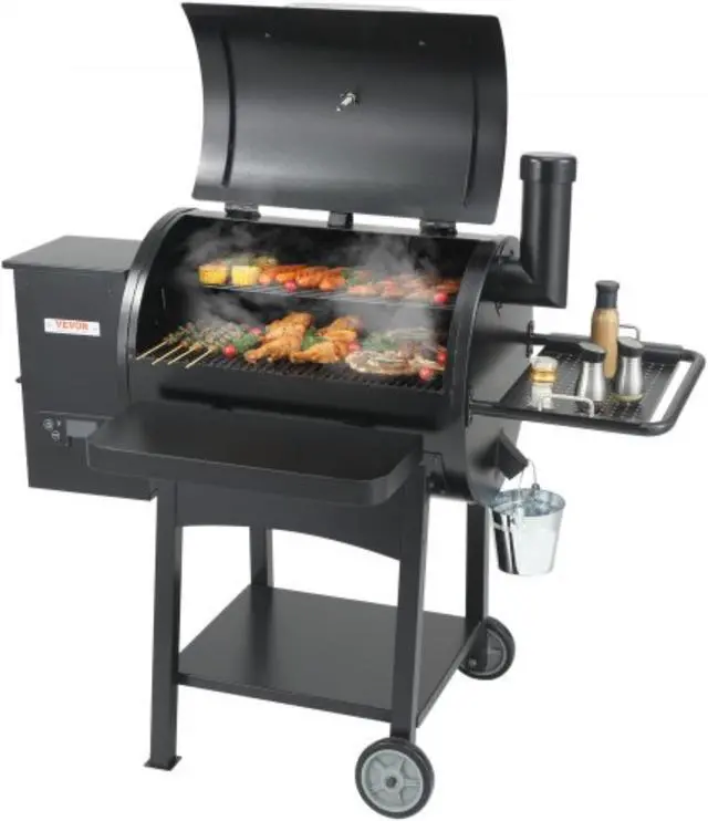 Main image of VEVOR 53" Heavy Duty Charcoal Grill BBQ Portable Grill with Cart Outdoor Cooking