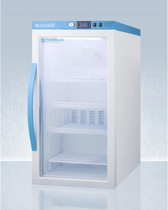 Alt view image 3 of 6 - Pharma-Vac Performance Series 3 cu.ft. all-refrigerator with glass door