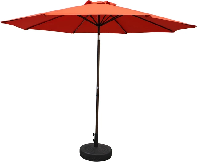 Main image of St. Kitts Aluminum 10-foot Patio Umbrella - Terra Cotta