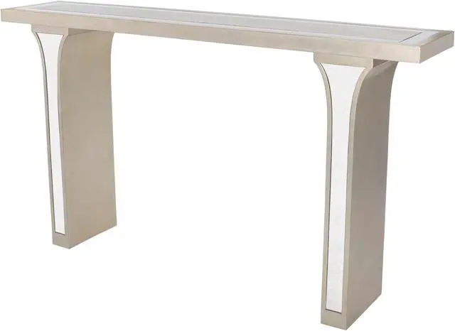Main image of Butler Specialty Company, Katya Silver & Mirrored Console Table, Silver