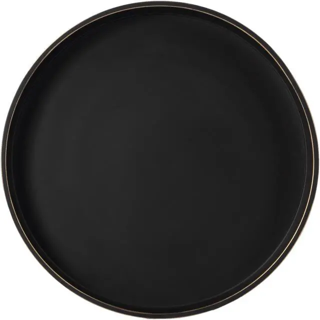 Alt view image 4 of 9 - Butler Specialty Company Monique Large Pedestal Accent Table, Black