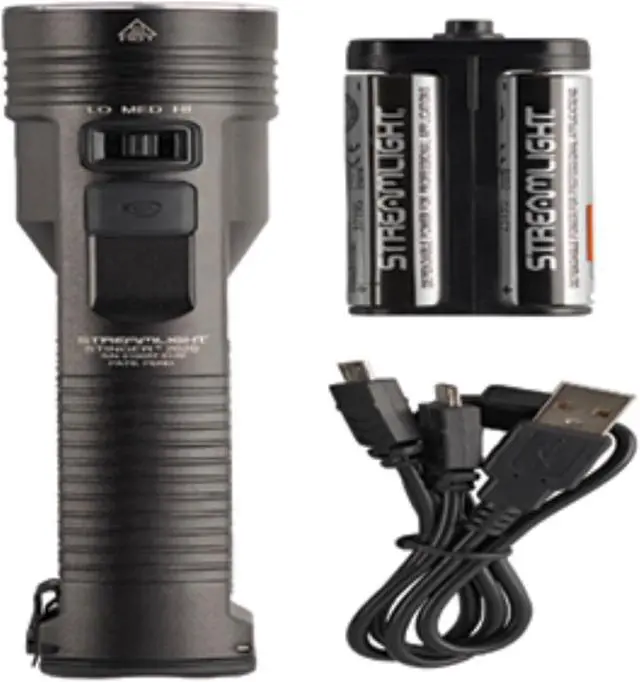 Alt view image 4 of 4 - Streamlight Stinger 2020 Rechargeable Flashlight With "Y" USB Cord,  No Charger -Black-  (78100)