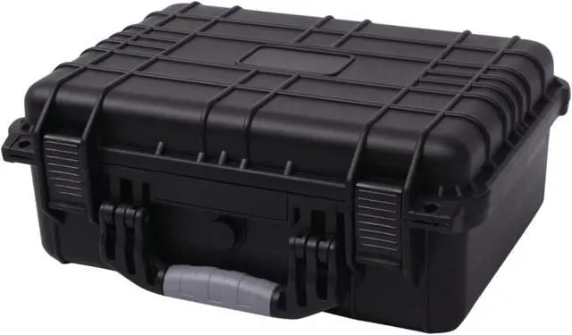 Alt view image 3 of 11 - vidaXL Protective Case Black 16"x13"x6.9"