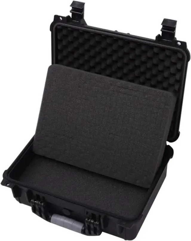 Alt view image 4 of 11 - vidaXL Protective Case Black 16"x13"x6.9"