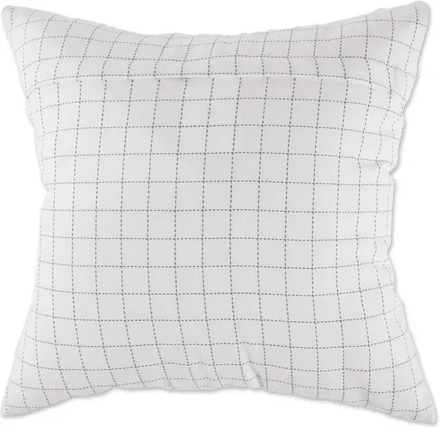 Alt view image 2 of 6 - DII Asst Gray Farmhouse Pillow Cover 18x18 inch, 4 Piece