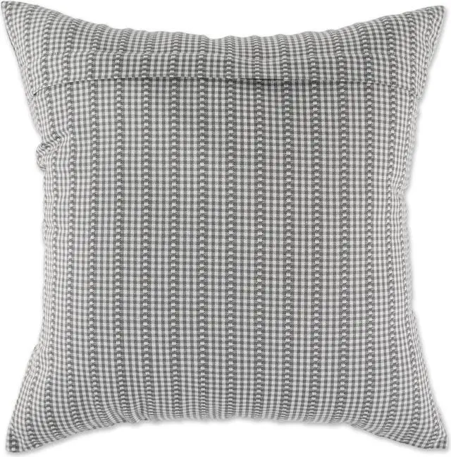 Alt view image 3 of 6 - DII Asst Gray Farmhouse Pillow Cover 18x18 inch, 4 Piece