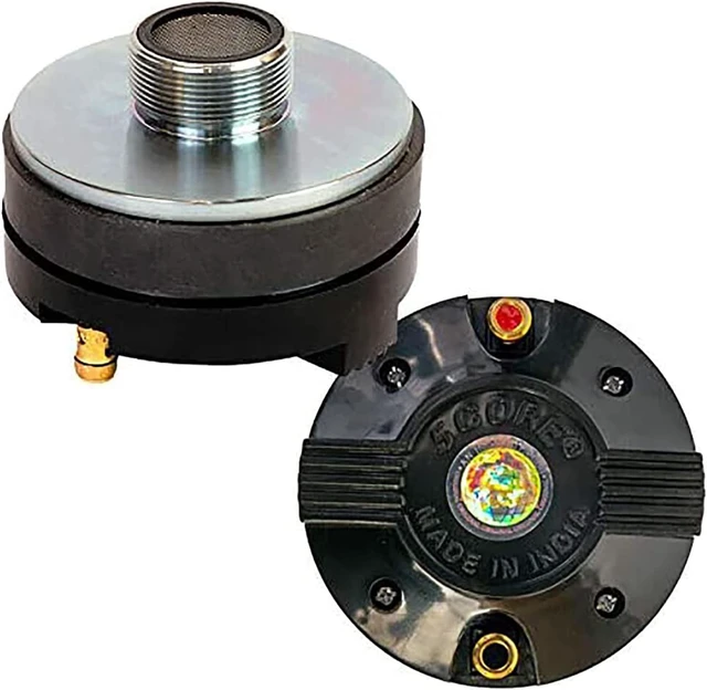 Alt view image 8 of 9 - 5 Core Compression Driver Titanium Voice Coil 200W Peak Audio Horn Speaker Tweeter System Super Loud