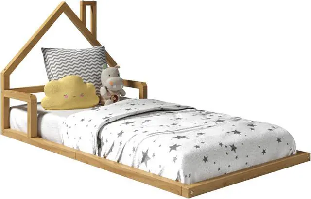Main image of P'kolino, Casita House Twin Floor Bed