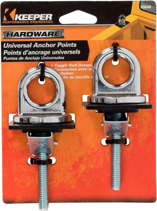 Alt view image 4 of 4 - Keeper 05649/5648 Universal Anchor Point - Pack of 2