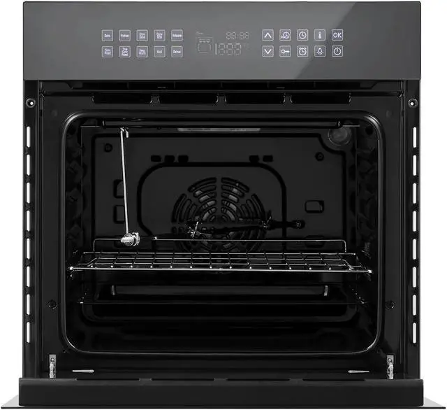 Alt view image 3 of 7 - Empava 24 inch 2.3 Cu. ft. Gas Wall Oven 24WO10L - Only For LPG Gas