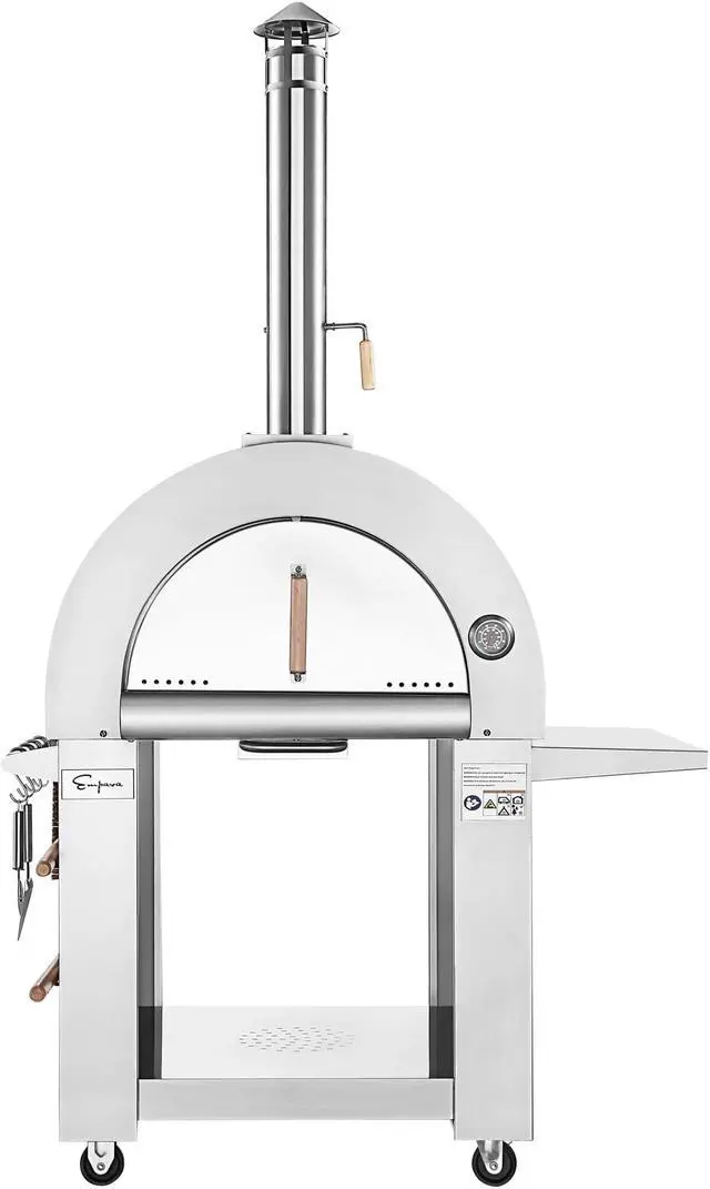 Alt view image 2 of 4 - Empava Outdoor Wood Fired Pizza Oven PG05