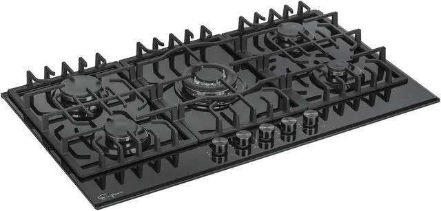 Alt view image 4 of 5 - Empava 36 in. Built-in Gas Cooktops 36GC27