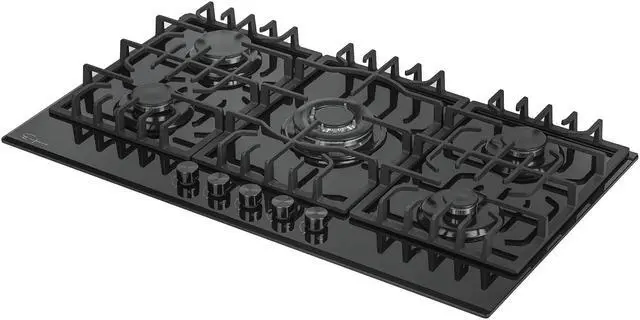 Alt view image 5 of 5 - Empava 36 in. Built-in Gas Cooktops 36GC27