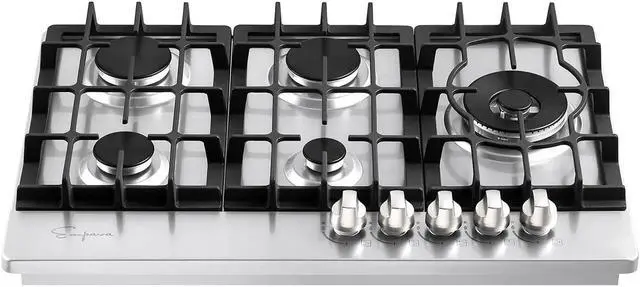 Alt view image 3 of 6 - Empava 30 in. Built-in Gas Stove Cooktop 30GC38