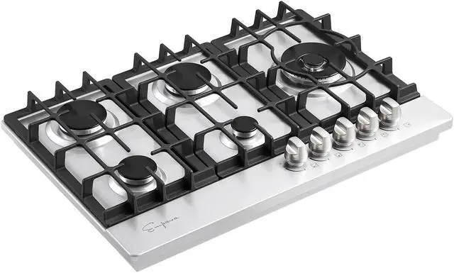Alt view image 4 of 6 - Empava 30 in. Built-in Gas Stove Cooktop 30GC38