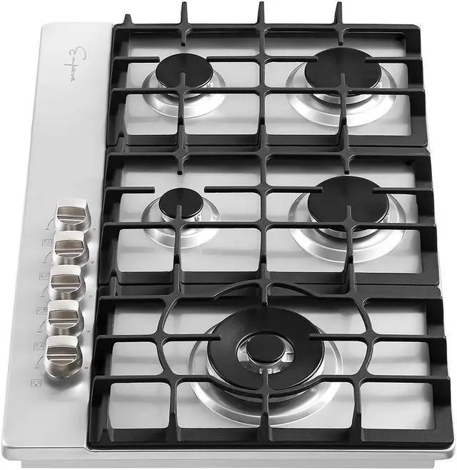 Alt view image 6 of 6 - Empava 30 in. Built-in Gas Stove Cooktop 30GC38