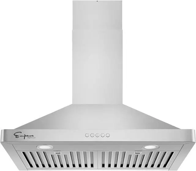 Alt view image 6 of 7 - Empava 30 in. 400 CFM Wall Mount Ducted Range Hood 30RH05