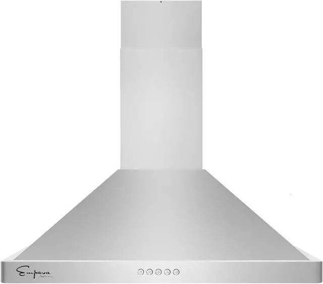 Alt view image 7 of 7 - Empava 30 in. 400 CFM Wall Mount Ducted Range Hood 30RH05