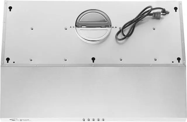 Alt view image 4 of 5 - Empava 30 in. Kitchen 400 CFM Ultra Slim Ducted Under Cabinet Range Hood 30RH08