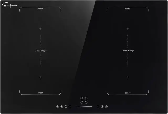 Main image of Empava 30 Inch Black Electric Stove Induction Cooktop 30EC04