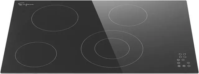 Alt view image 3 of 7 - Empava 30 Inch Black Electric Radiant Cooktop 30REC13