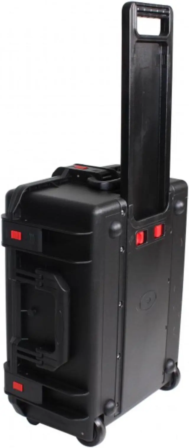 Alt view image 7 of 8 - VaultX Watertight Case for 12 ApeLabs MAXI Lights W-Extendable Handle and Wheels