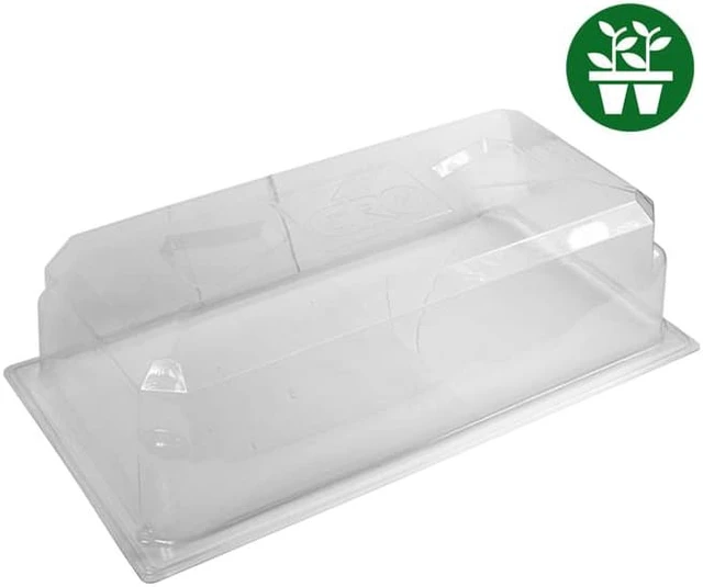 Main image of 7" High Hydroponic Plant Cloning Propagation Domes (Packs of 10)