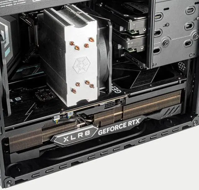 Alt view image 5 of 13 - Silverstone Compact Micro-ATX tower chassis with tremendous storage drive compatibility