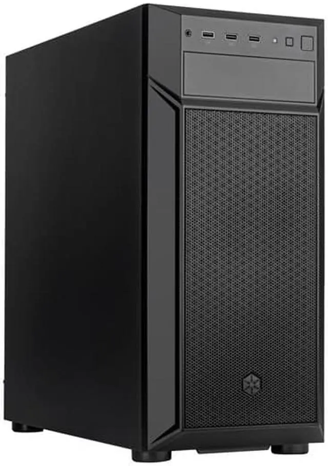 Alt view image 2 of 13 - Silverstone High airflow ATX chassis with excellent hardware compatibility