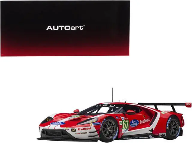 Alt view image 2 of 14 - Ford GT #67 Harry Tincknell - Andy Priaulx - Jonathan Bomarito 24H of Le Mans (2019) 1/18 Model Car by Autoart
