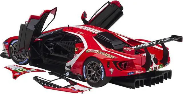 Alt view image 3 of 14 - Ford GT #67 Harry Tincknell - Andy Priaulx - Jonathan Bomarito 24H of Le Mans (2019) 1/18 Model Car by Autoart