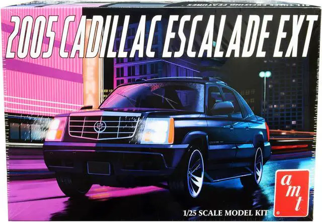 Alt view image 4 of 12 - Skill 2 Model Kit 2005 Cadillac Escalade EXT 1/25 Scale Model by AMT