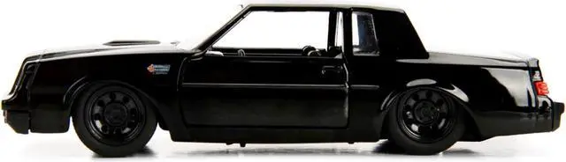 Alt view image 3 of 15 - Dom's Buick Grand National Black "Fast & Furious" Movie 1/32 Diecast Model Car by Jada