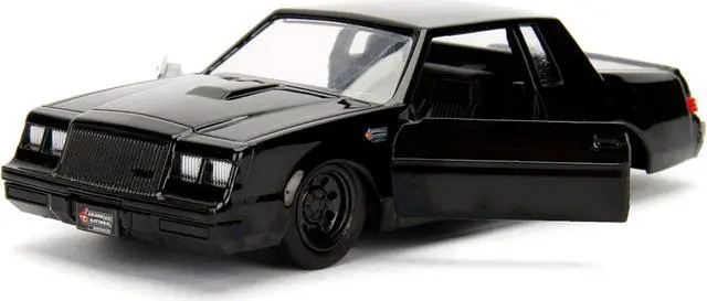 Alt view image 4 of 15 - Dom's Buick Grand National Black "Fast & Furious" Movie 1/32 Diecast Model Car by Jada