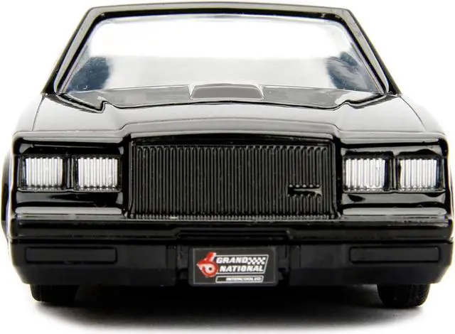 Alt view image 6 of 15 - Dom's Buick Grand National Black "Fast & Furious" Movie 1/32 Diecast Model Car by Jada