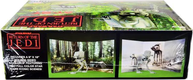 Alt view image 3 of 12 - Skill 2 Snap Model Kit AT-ST "Star Wars: Return of the Jedi" Movie Scale Model by MPC