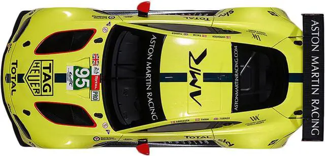 Alt view image 3 of 13 - 2018 Aston Martin Vantage GTE #95 Sorensen - Thiim - Turner Le Mans PRO 1/18 Model Car by Autoart