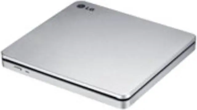 Alt view image 6 of 6 - LG Storage GP70NS50 External Slim DVDRW 8X Silver Slot-in USB Cyberlink