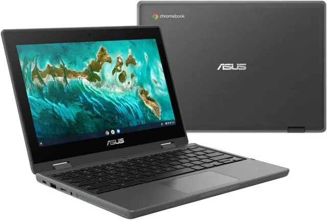 Alt view image 8 of 19 - Asus Chromebook Flip CR1 CR1100FKA-YZ142T-S 11.6" Touchscreen Convertible Chromebook  1.10 GHz - 4 GB Total RAM - 32 GB Flash Memory -