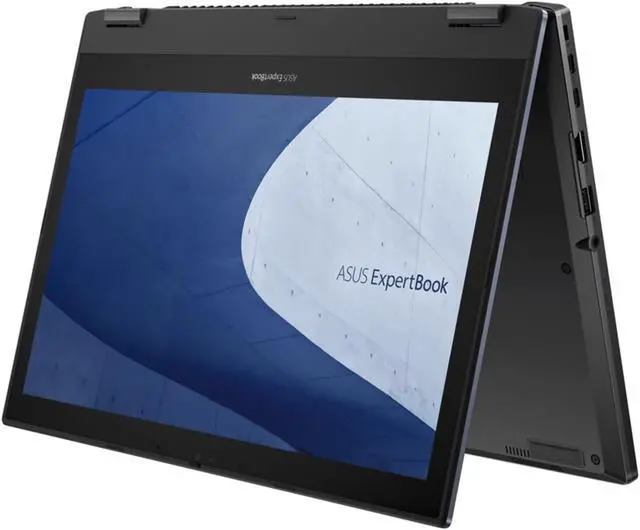 Alt view image 6 of 13 - Asus ExpertBook B2 Flip B2402F B2402FBA-XS74T 14" Touchscreen Convertible Notebook - Full HD - 1920 x 1080 - Intel Core i7 12th Gen i7-1260P Dodeca-core (12 Core) 2.10 GHz - 16 GB Total RAM - 512 ...