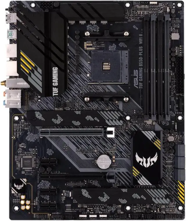 Alt view image 6 of 20 - ASUS - TUF GAMING B550-PLUS WIFI II AMD B550 (Ryzen AM4) ATX gaming motherboa...