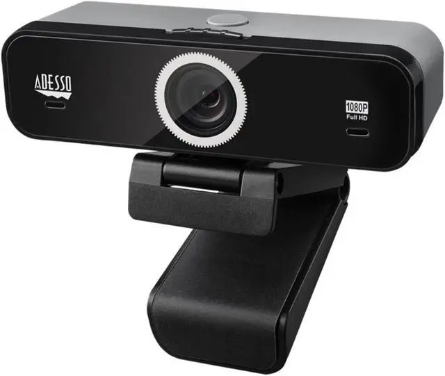 Alt view image 16 of 20 - Adesso CyberTrack K1 Webcam - 2.1 Megapixel - 30 fps - USB 2.0 - 1920 x 1080 Video - CMOS Sensor - Fixed Focus - Microphone - Monitor, Notebook, TV - Windows 10
