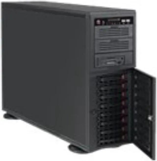 Main image of Supermicro SC743 AC-668B - tower - 4U - extended ATX